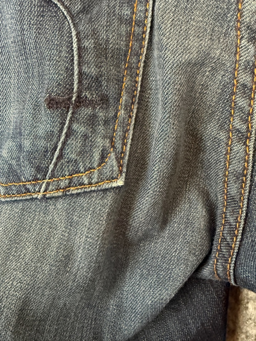 Fidelity Denim Impala Straight Leg Selvedge Denim Dark Blue - Picture 3 of 14